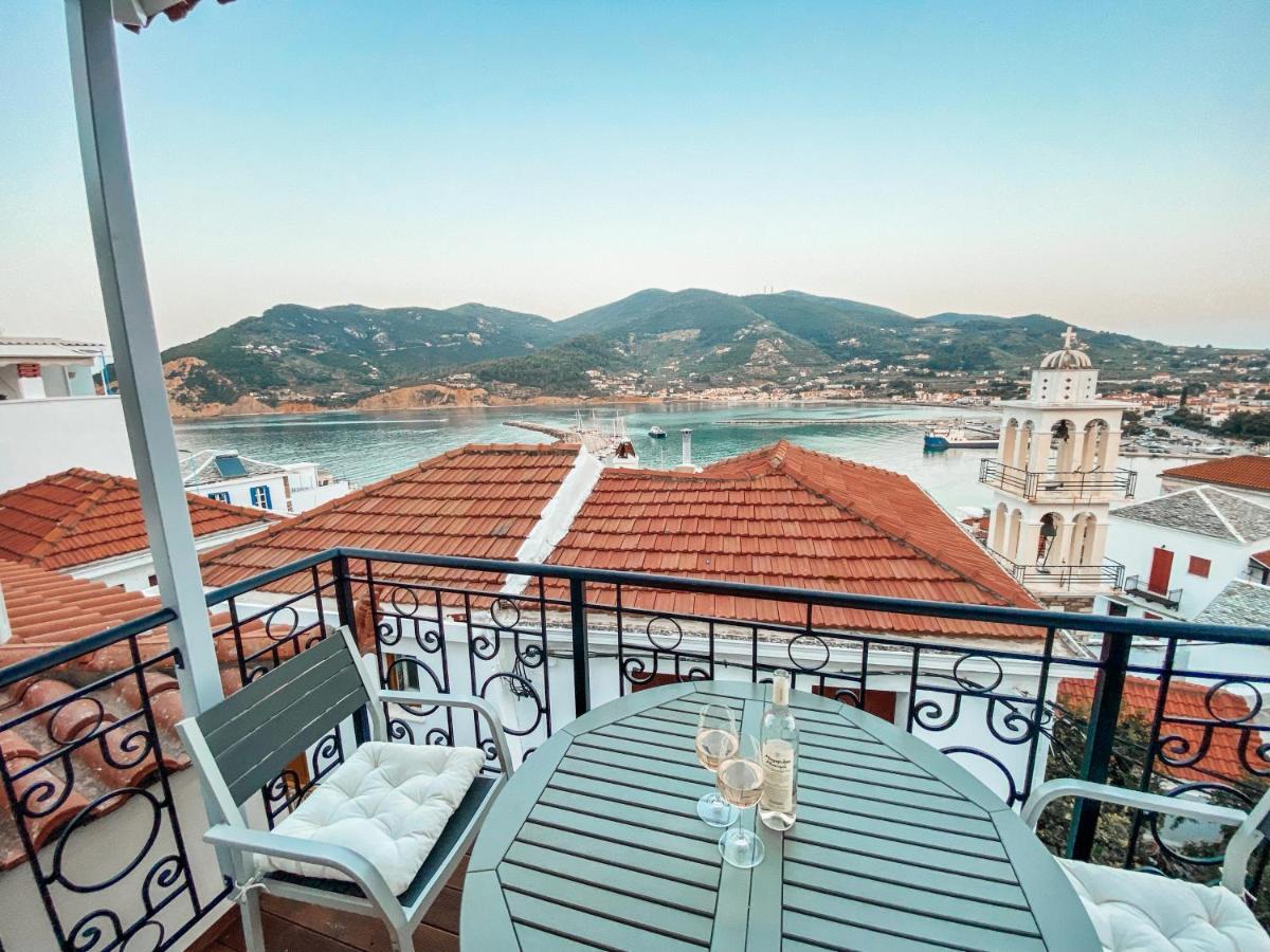 Evageliasvilla Sea View Скопелос Экстерьер фото
