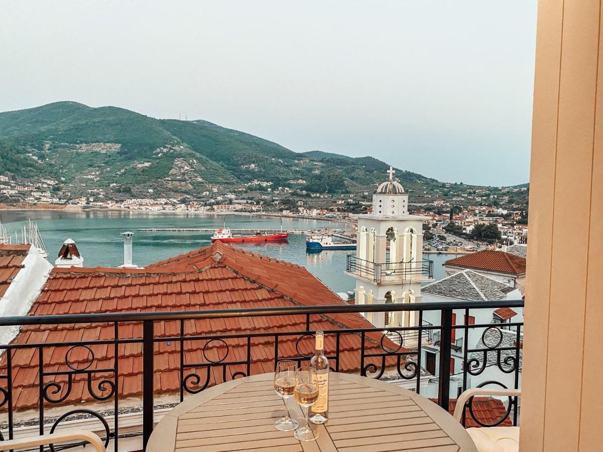 Evageliasvilla Sea View Скопелос Экстерьер фото